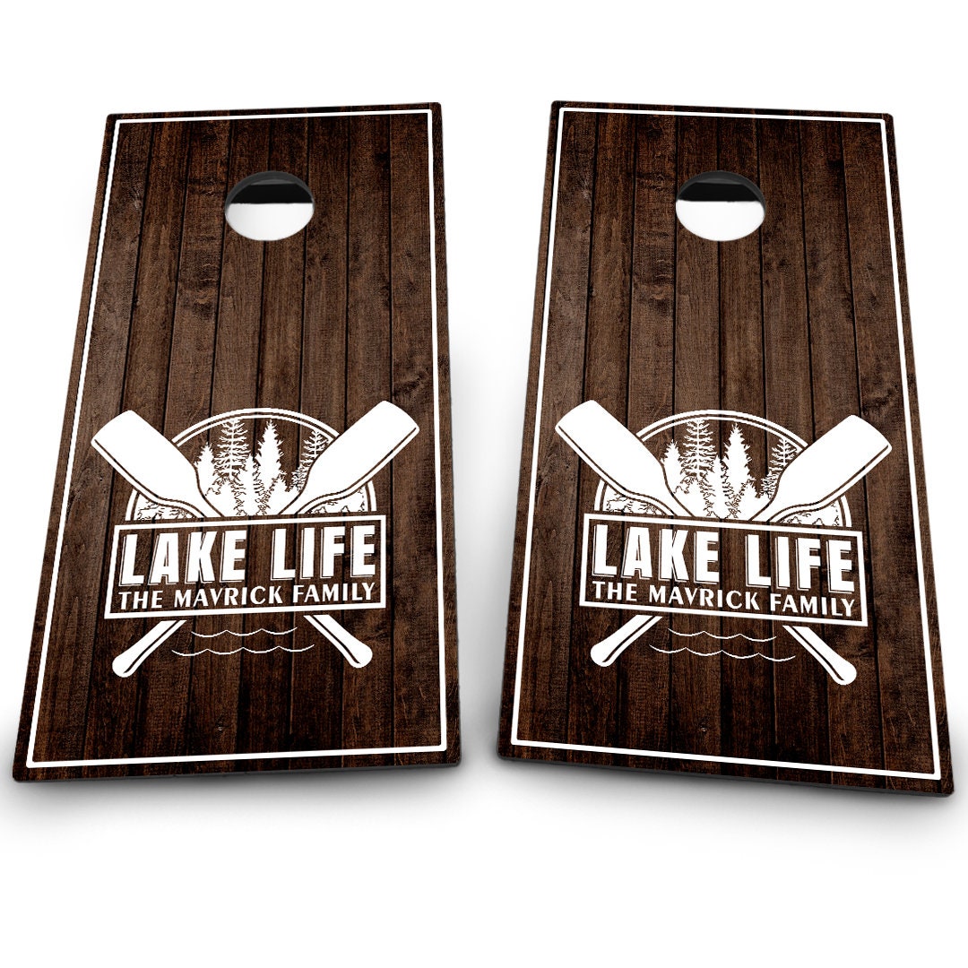 Lake Life Logo & Last Name