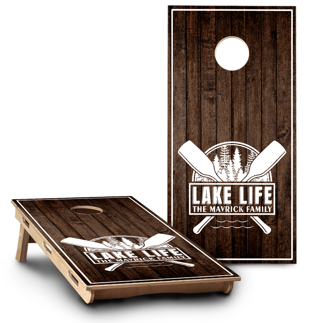 Lake Life Logo & Last Name