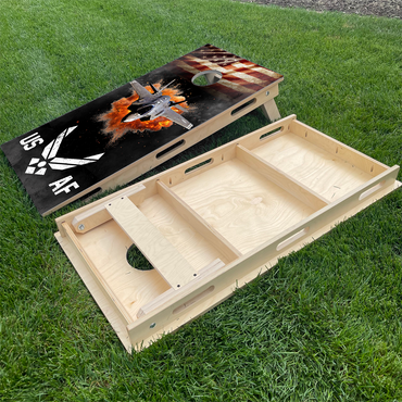 US Air Force with Plane and Logo