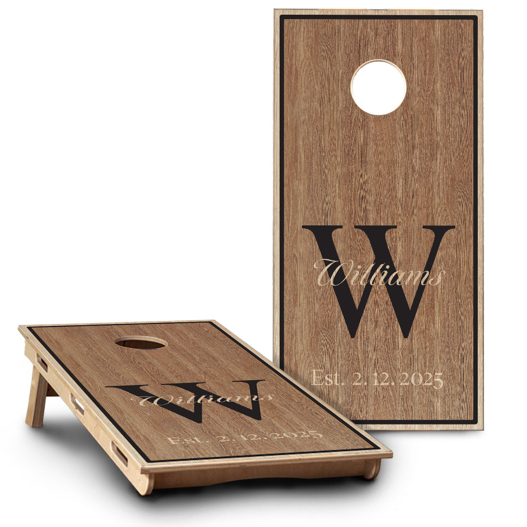 Wedding Dark Wood Stain