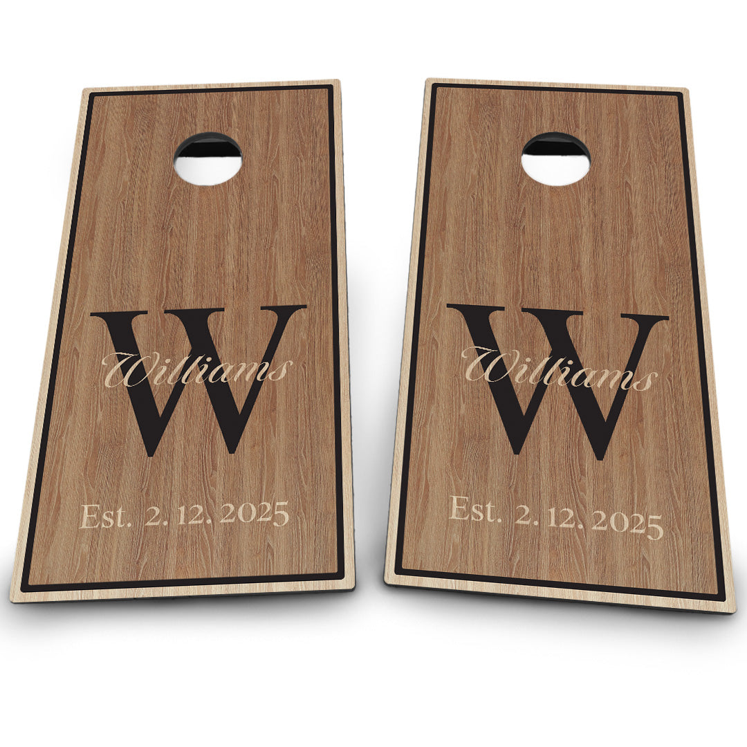 Wedding Dark Wood Stain