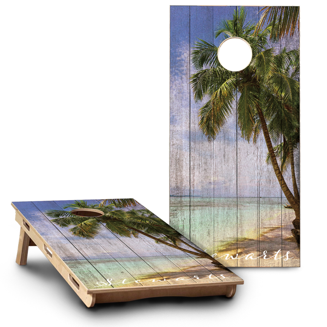 Custom Design with Palm Trees