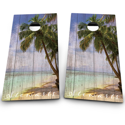 Custom Design with Palm Trees