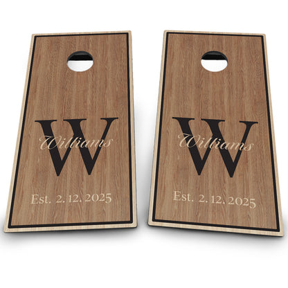 Wedding Dark Wood Stain