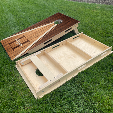 Custom Wood Cornhole Board Set